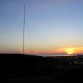 Abendsonne mit Antenne